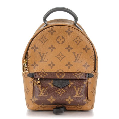 louis vuitton reverse monogram palm springs mini backpack|monogram palm springs backpack mini.